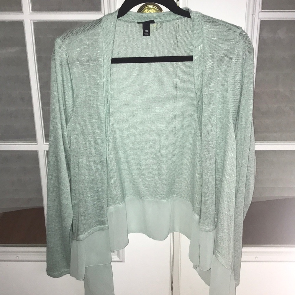 Mint Green Cardigan! (Size 00)